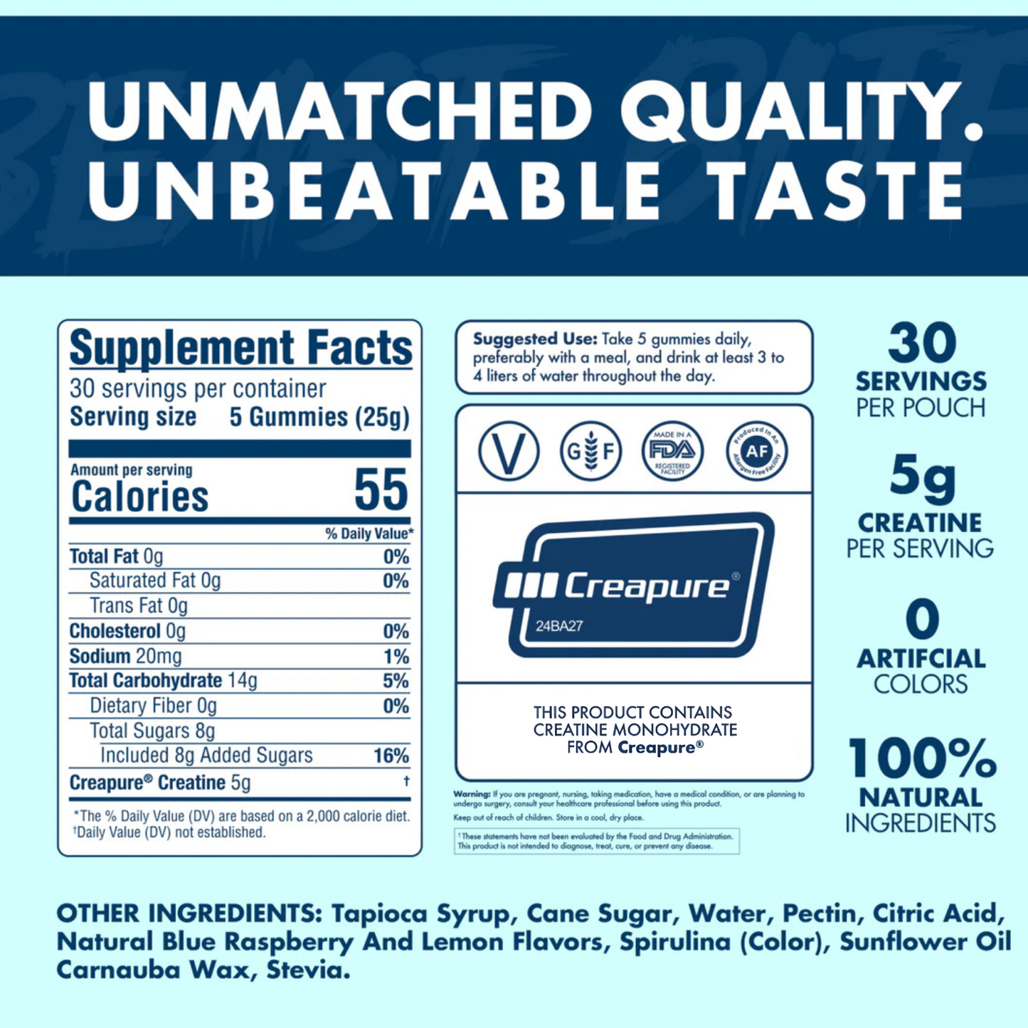 Creatine Monohydrate Gummies